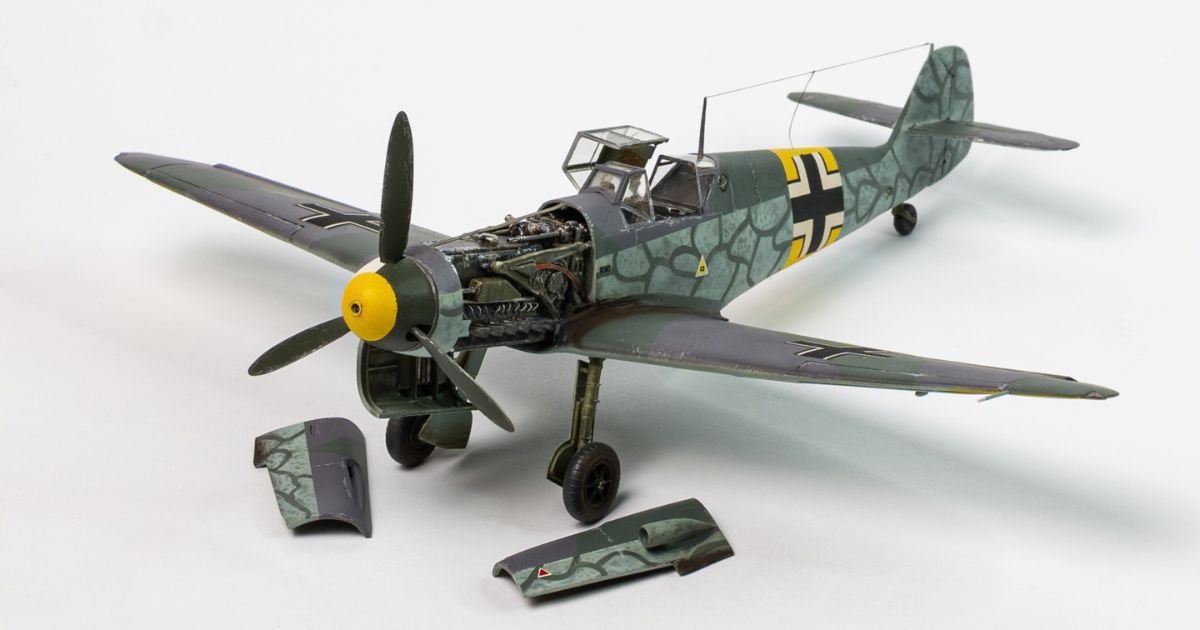 Bf 109 F-2 da Zvezda 1/48